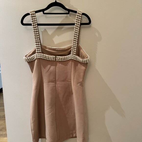 Oddmuse Pearl Trim Dress - Picture 4 of 5